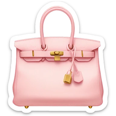 Light Pink Birkin Bag sticker