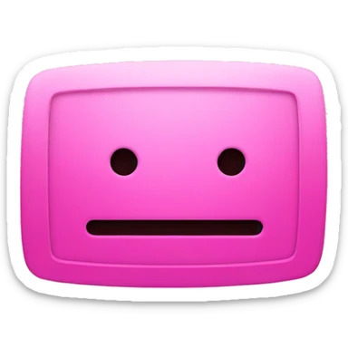 pink Netflix logo sticker