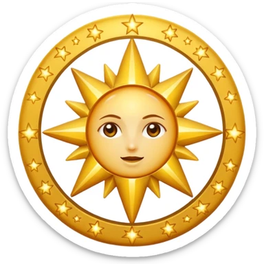estrella divina sticker