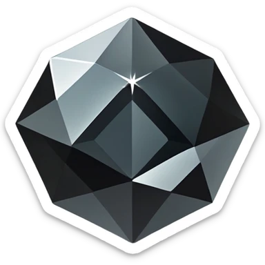 Black diamond  sticker