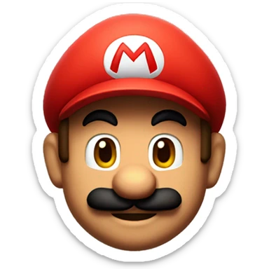 Mario mario sticker