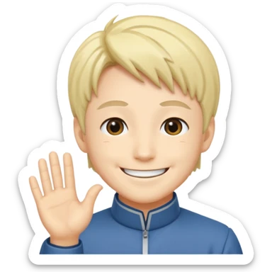 Gojo satoru say thanks sticker