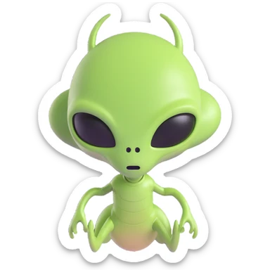 alien sticker