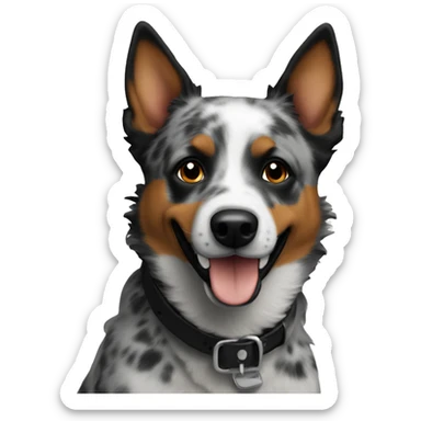 Heeler sticker