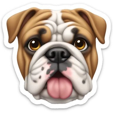 English bulldog  sticker