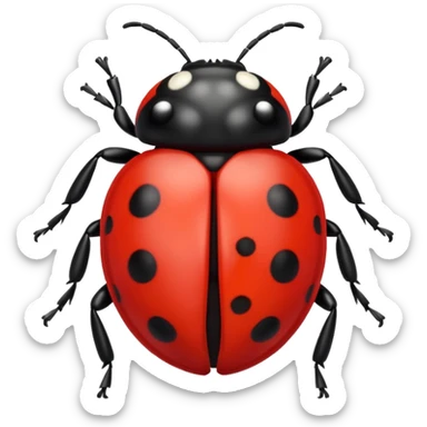 ladybug sticker