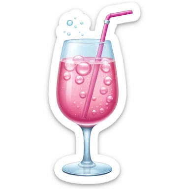 pink drink sticker