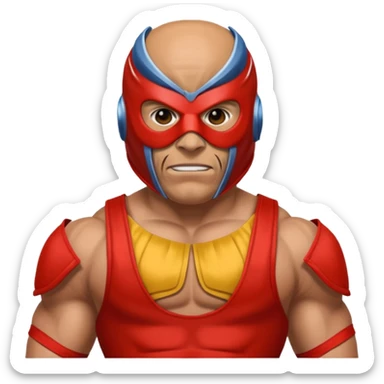 luchador bane sticker