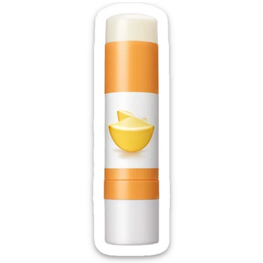 Summer fridays vanilla lip balm sticker