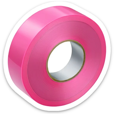 Pink scotch tape  sticker