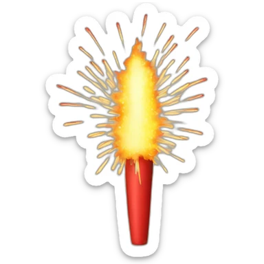 firecracker sticker