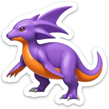 Helioptile-Miraidon-Pokémon, full body sticker