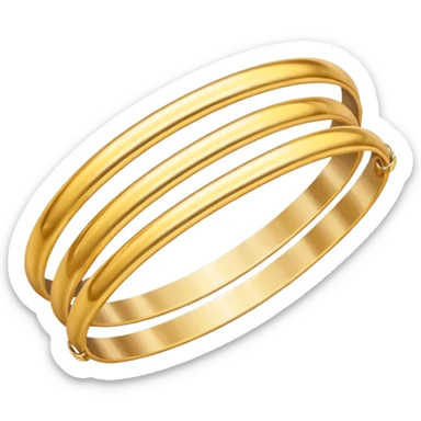 A hand full of bangles sticker