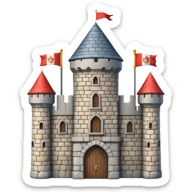 castle house  sticker