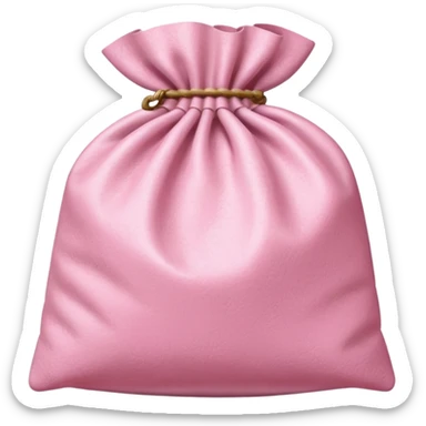 Emoji de una bolsa de tussi sticker