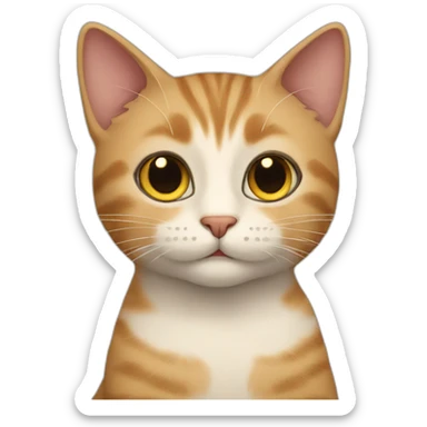 cat in potter universe sticker