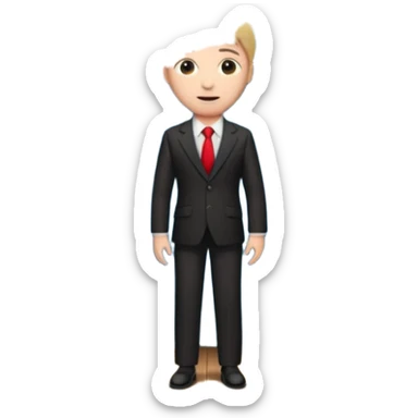 theater, red curtains , wooden stage,  whole body presenter sticker