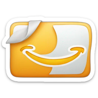 amazon logo sticker
