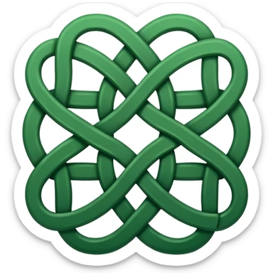Celtic knot sticker