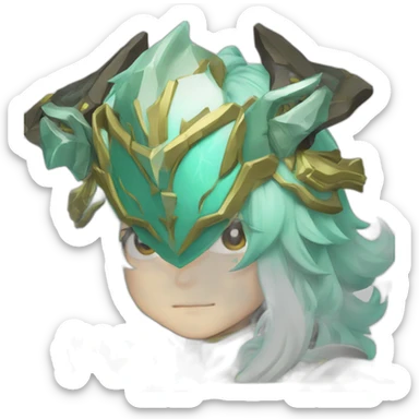 furina genshin impact hydro archon sticker