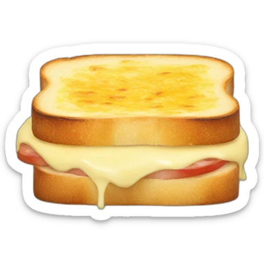 croque monsieur sticker