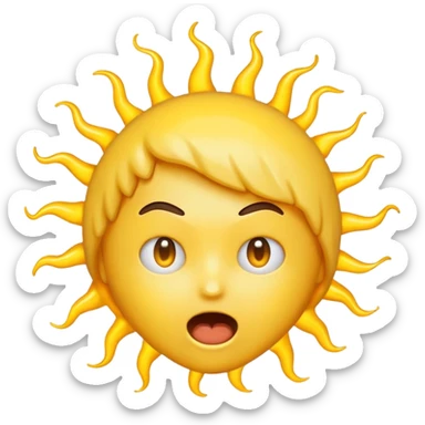 head exploding mind blown emoji. sticker
