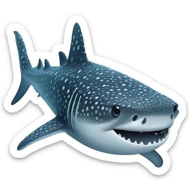 whale shark sticker