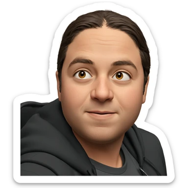 realistic male solo meme sticker