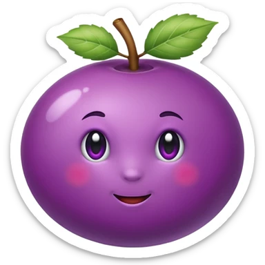 A Purple Berry sticker