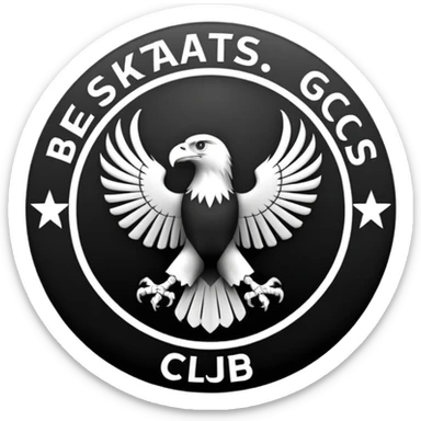 Beşiktaş football club logo sticker