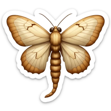 Moth’s arm sticker