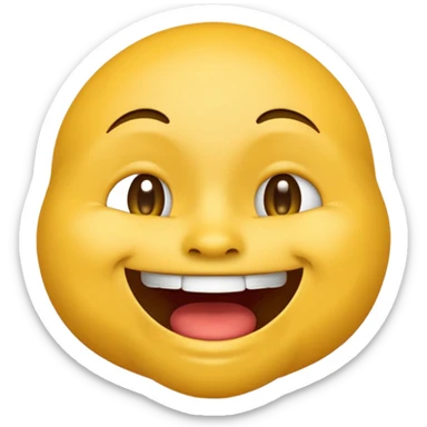 emoji trying not to laugh closed mouth sticker