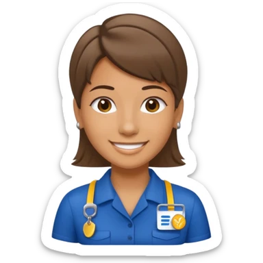 Walmart cashier sticker