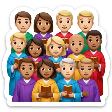 choir emoji sticker