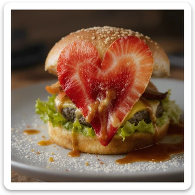 food heart emoji sticker