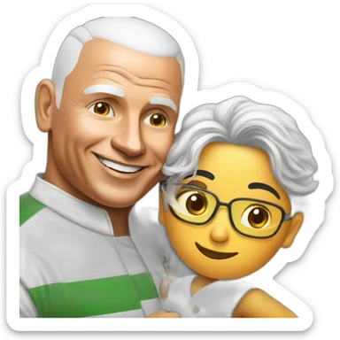 Ronaldo with modi ji sticker