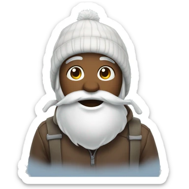 Winter astetic sticker