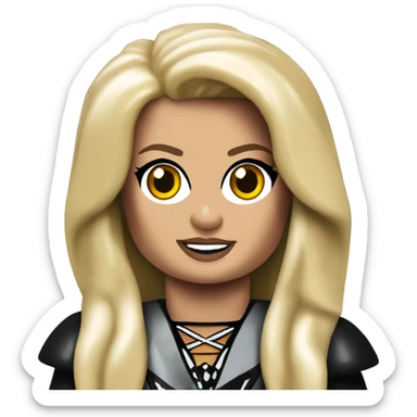 BRITNEY SPEARS lego sticker