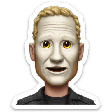 corey taylor is an opera singer sticker