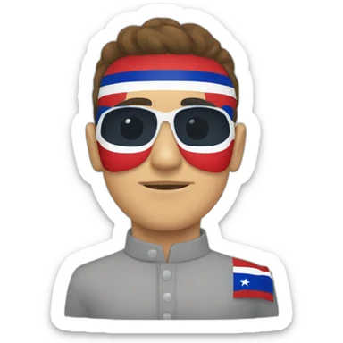 Bandera chilenA sticker