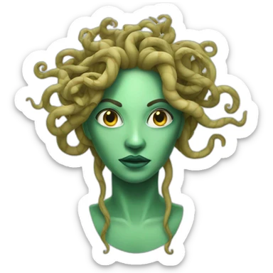 Medusa  sticker