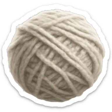 ball of wool sticker