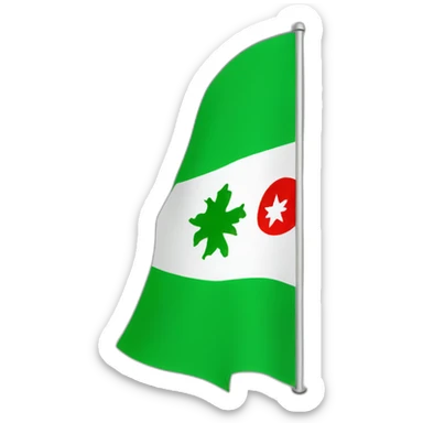 Flag of Adygea sticker