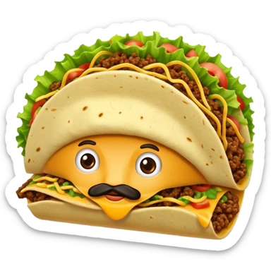 taco sticker