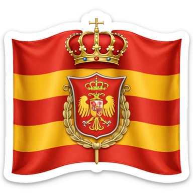 Bandera Imperio Español sticker