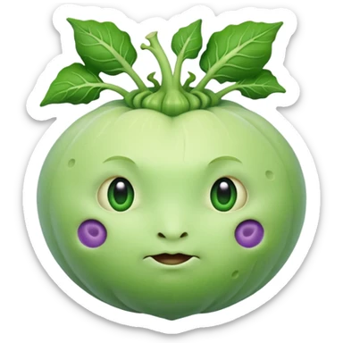 kohlerabi sticker