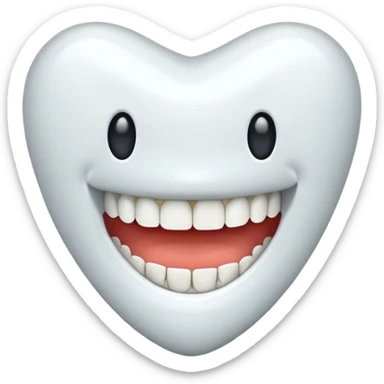 teeth strait sticker