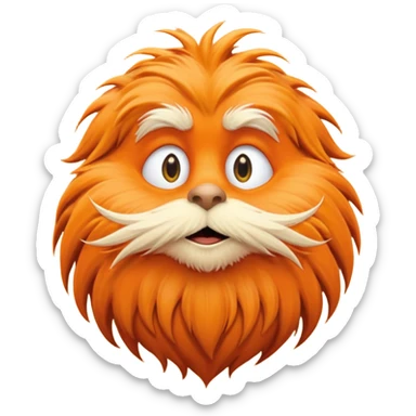 I want Lorax sticker