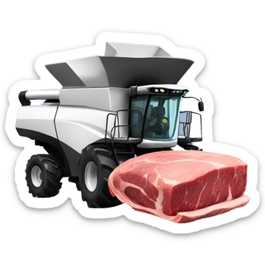 beef in the combine sticker