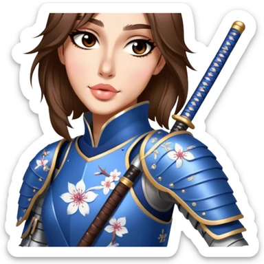 Samurai Warrior sticker